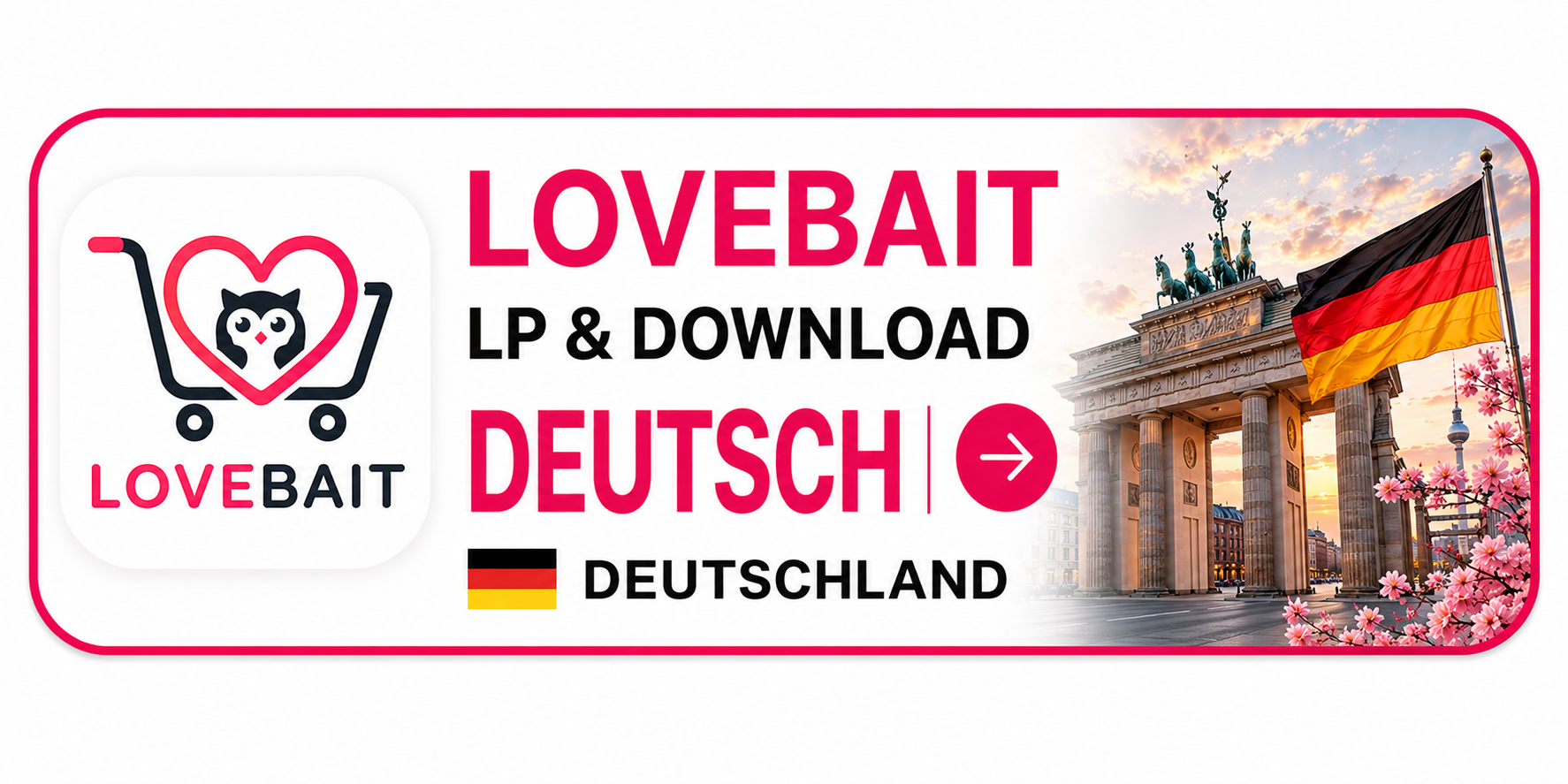 LOVEBAIT LP & Download auf Deutsch